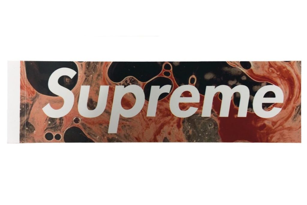 Blood and Semen Supreme Sticker